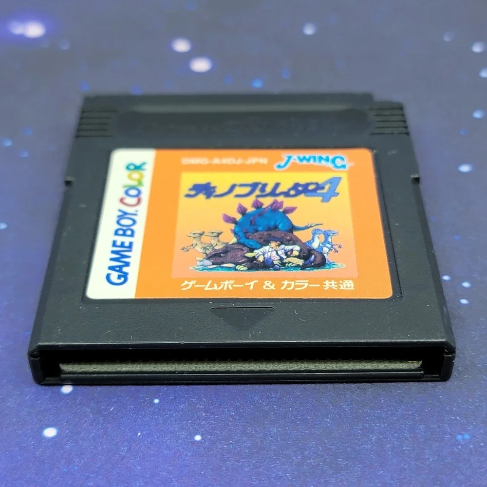 Dino Breeder 4 (Nintendo GameBoy Color) JAPANESE Video Game 0207